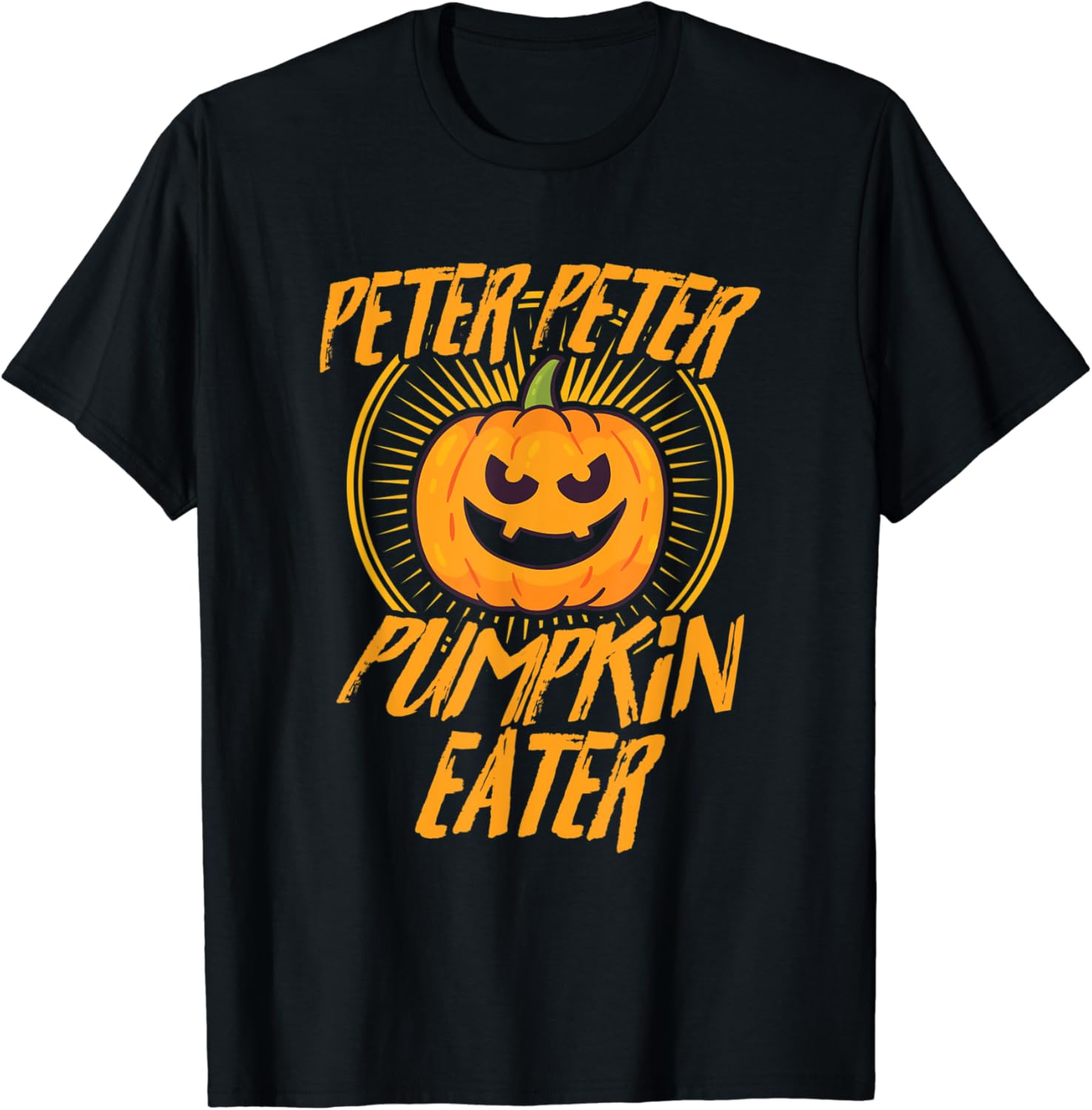 Peter Peter Pumpkin Eater Halloween Costume Jack Olantern T
